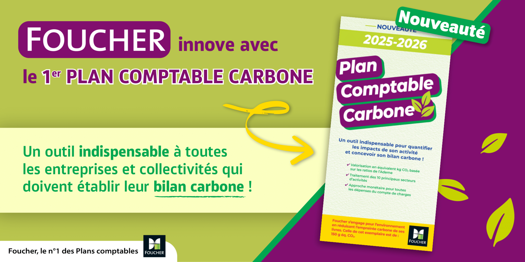 Bannière plan comptable carbone