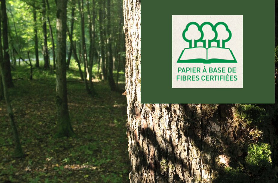 Illustration papier certifié