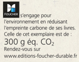 Foucher Empreinte Carbone