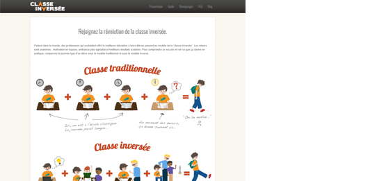 site classe inversée