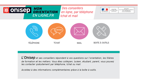 Onisep orientation en ligne