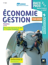 Ressources Plus - ECONOMIE-GESTION 2de 1re Tle Bac Pro indus / ASSP - 2022 - Manuel numérique élève