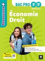 Ressources Plus - Économie-Droit - 1re-Tle Bac Pro - Ed. 2026 - Livre élève
