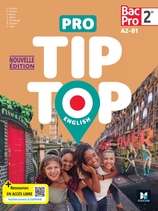 PRO TIP TOP ENGLISH - Anglais 2de Bac Pro - Éd. 2025 - CD audio