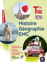 Passerelles - HISTOIRE-GEOGRAPHIE-EMC - Tle Bac pro - Ed. 2021 - Manuel numérique élève