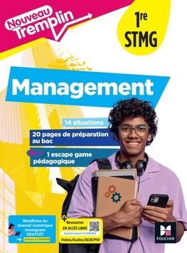 Nouveau Tremplin - Management - 1re STMG - Éd. 2025 - Manuel numérique enseignant