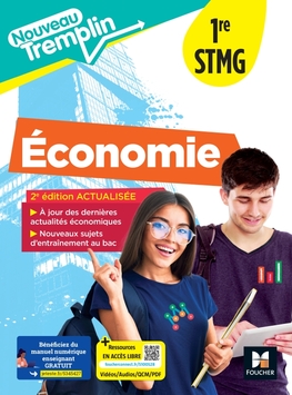 Nouveau Tremplin - Économie - 1re STMG - Éd. 2025 - Manuel numérique enseignant