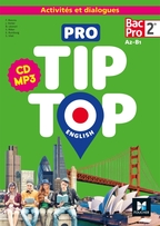 PRO TIP TOP ENGLISH - 2de Bac Pro - Éd. 2021 - CD audio