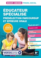 Réussite Concours Educateur spécialisé - ES - Préselection Parcoursup + Epreuve orale - Préparation