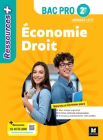 Ressources Plus - Économie-Droit - 2de Bac Pro - Ed. 2026 - Livre élève