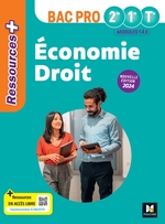 Ressources Plus - ÉCONOMIE-DROIT - 2de 1re Tle Bac Pro - Ed. 2024 - Manuel numérique élève