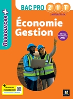 Ressources Plus - ÉCONOMIE GESTION - 2de 1re Tle Bac Pro - Ed. 2024 - Manuel numérique élève