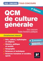 Pass'Concours - QCM de culture générale - Tous concours - 9e édition - Entraînement