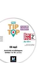 PRO TIP TOP ENGLISH - Anglais 2de Bac Pro - Éd. 2025 - CD audio classe