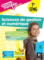 Nouveau Tremplin - SDGN - 1re STMG - Éd. 2025 - Manuel numérique enseignant