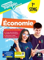 Nouveau Tremplin - Économie - 1re STMG - Éd. 2025 - Manuel numérique enseignant