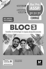 Réussite ASSP - BLOC 3 Travailler et comm (...) équipe - Bac Pro ASSP 2de 1re Tle 2026 - Corrigé