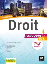 Parcours - DROIT BTS 1re et 2e années - Éd. 2017 - Manuel numérique