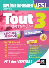 Tout le semestre 3 en fiches mémos - DEI IFSI - 6e édition - Révision et entraînement Tout le semestre 3 en fiches mémos - DEI IFSI - 6e édition - Révision et entraînement