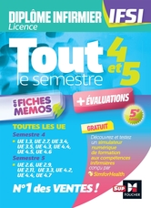 Tout le semestre 4 & 5 en fiches memos - DEI IFSI - 5e édition - Révision et entraînement Tout le semestre 4 & 5 en fiches memos - DEI IFSI - 5e édition - Révision et entraînement