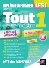 Tout le semestre 1 en fiches mémos - DEI IFSI - 6e édition - Révision et entraînement Tout le semestre 1 en fiches mémos - DEI IFSI - 6e édition - Révision et entraînement