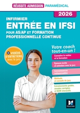Réussite admission Entrée en IFSI - Formation professionnelle Continue + AS/AP 2026