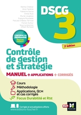 DSCG 3 - Contrôle de gestion et stratégie - Manuel et applications 2025-2026